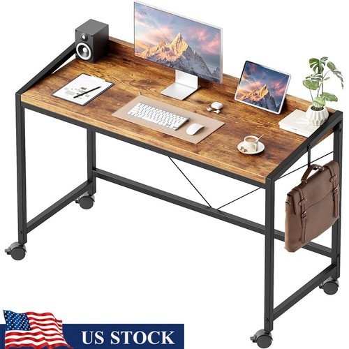 Portable rolling computer desk - rolling,